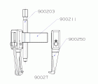 EXTRACTOR FORZA SERIE 9000T DE 3 PATAS